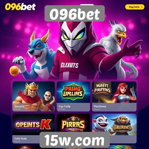 Principais jogos disponíveis na plataforma 096bet